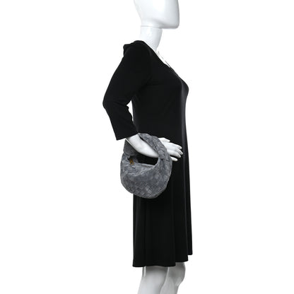 Bottega Veneta Suede Intrecciato Mini Jodie Thunder 2 of 12