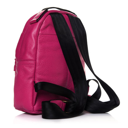 Marc Jacobs Pebbled Calfskin Small Varsity Backpack Hydrangea 2 of 4