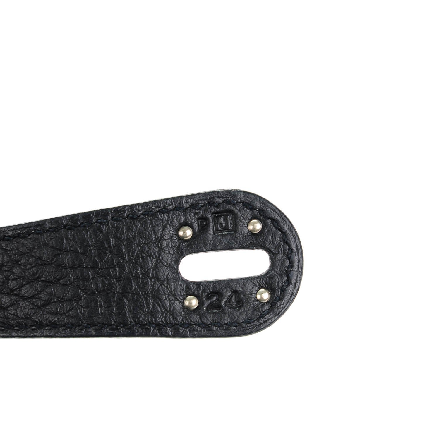 Hermes Taurillon Clemence Lindy 34 Black 8 of 9
