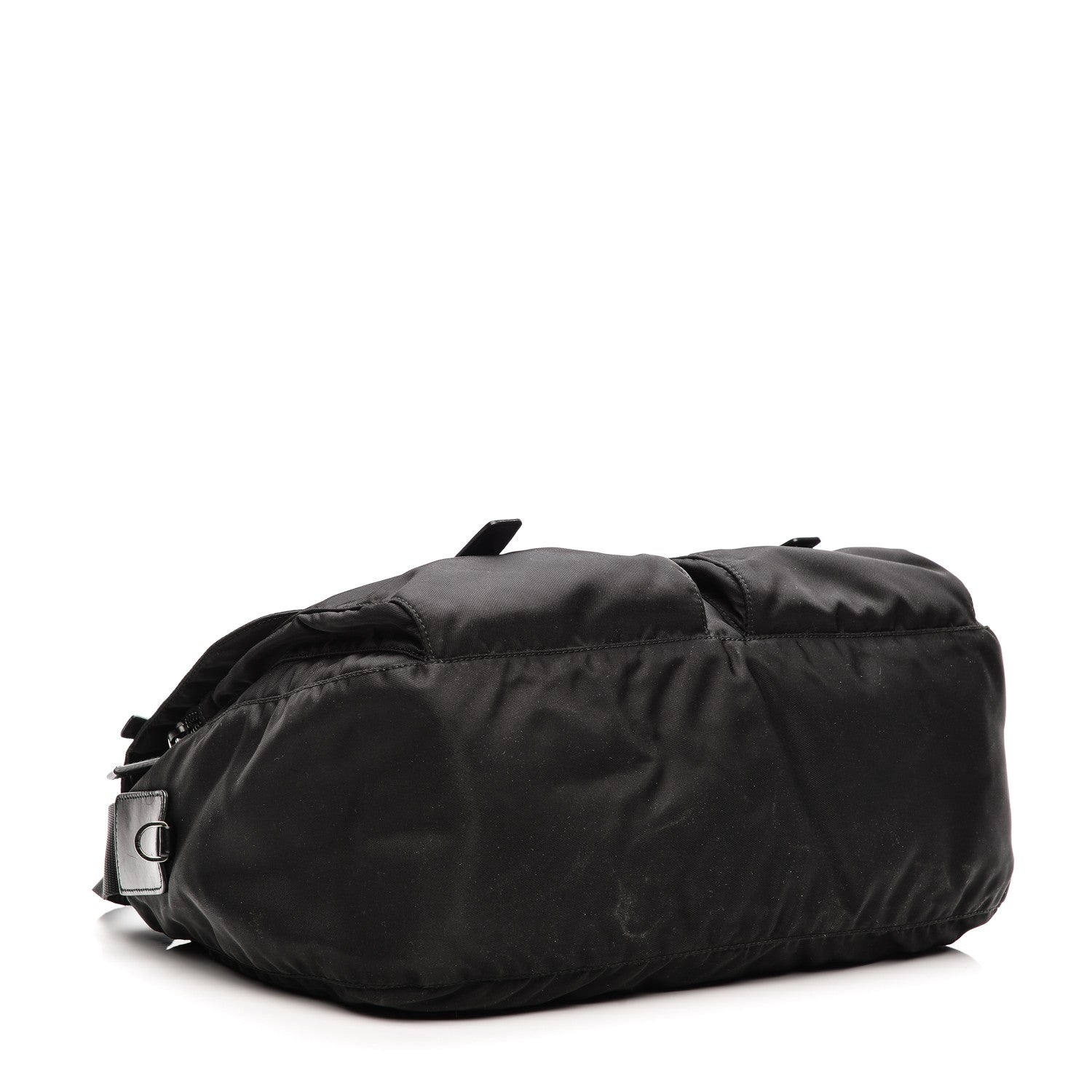 Prada Nylon Vela Messenger Bag Black 4 of 8