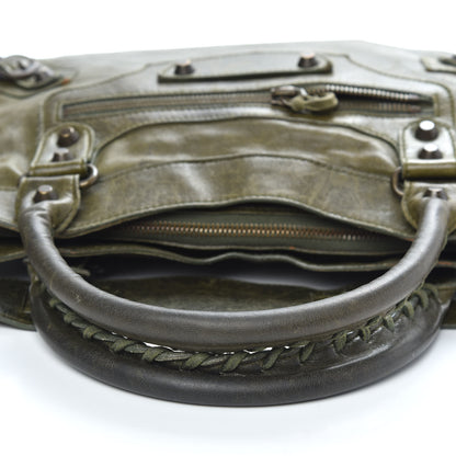 Balenciaga Agneau Classic Hardware First Olive 8 of 14