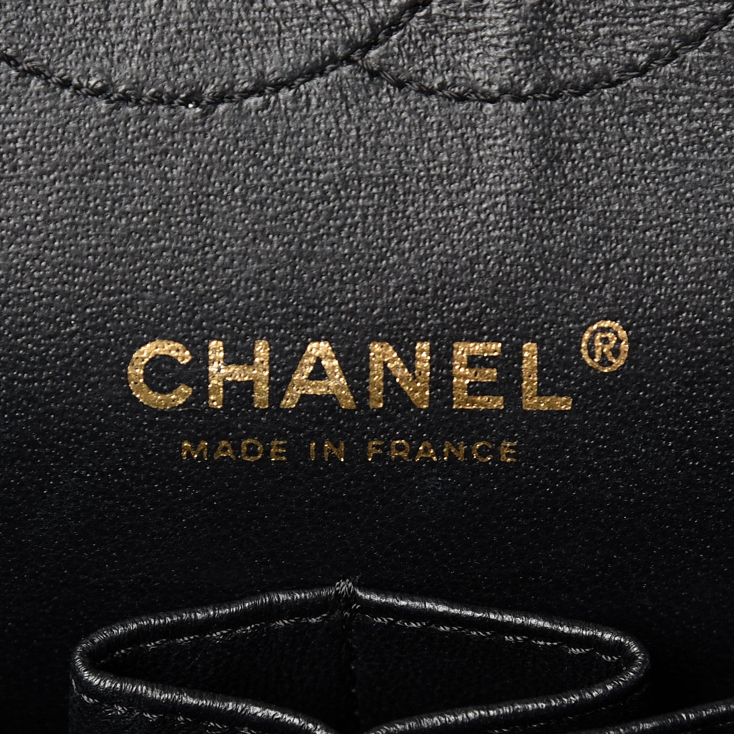Chanel Metallic Brocade Quilted Medium Double Flap Dark Grey 6 of 11