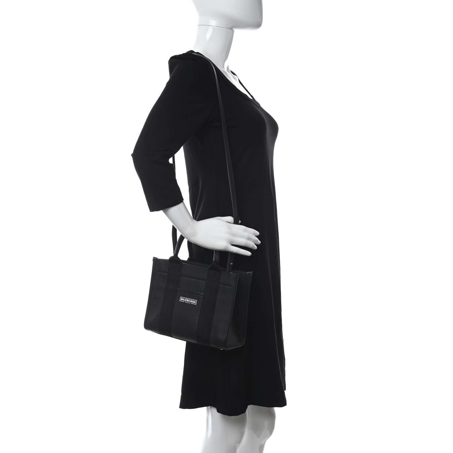 Balenciaga Calfskin XS Hardware Tote Black 2 of 10