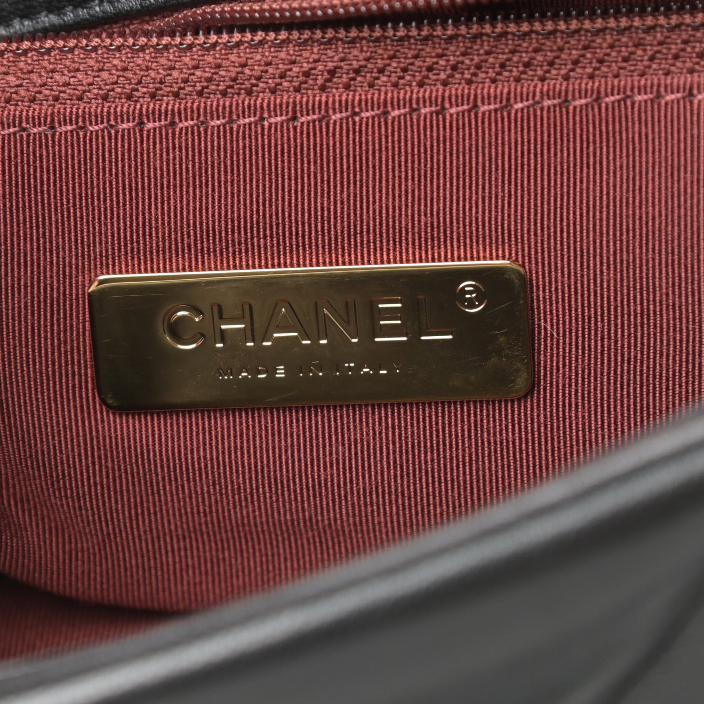Goatskin Quilted Maxi Chanel 19 Flap Black