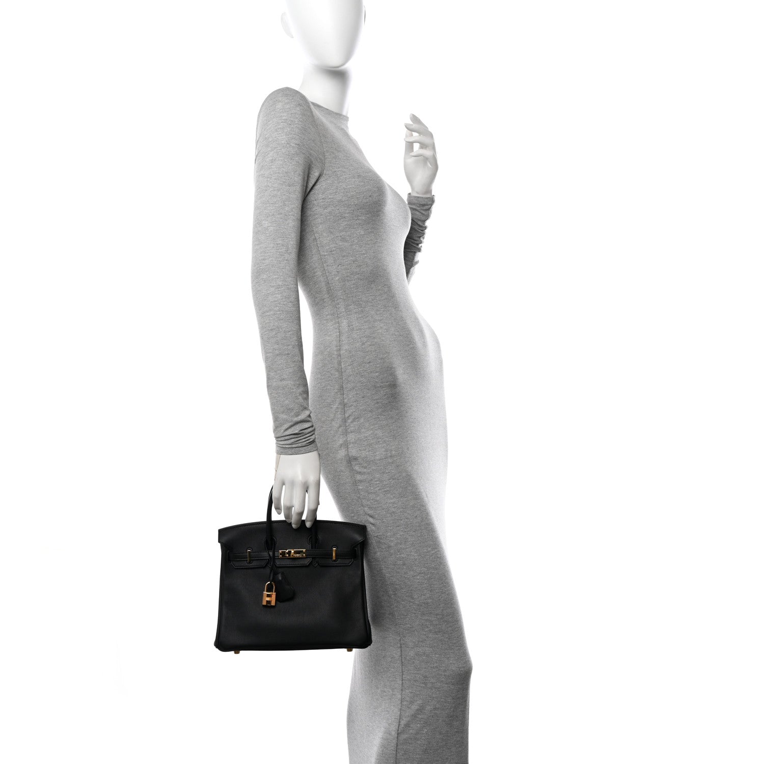 Hermes Swift Birkin 25 Black 2 of 11