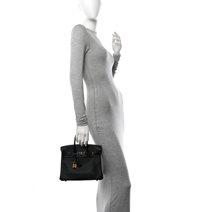 Hermes Swift Birkin 25 Black 2 of 11