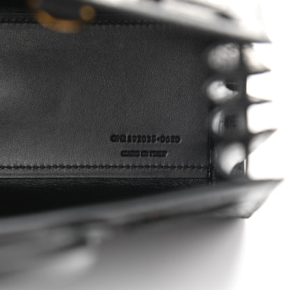 Saint Laurent Calfskin Crocodile Embossed Nano Sac De Jour Black 6 of 10