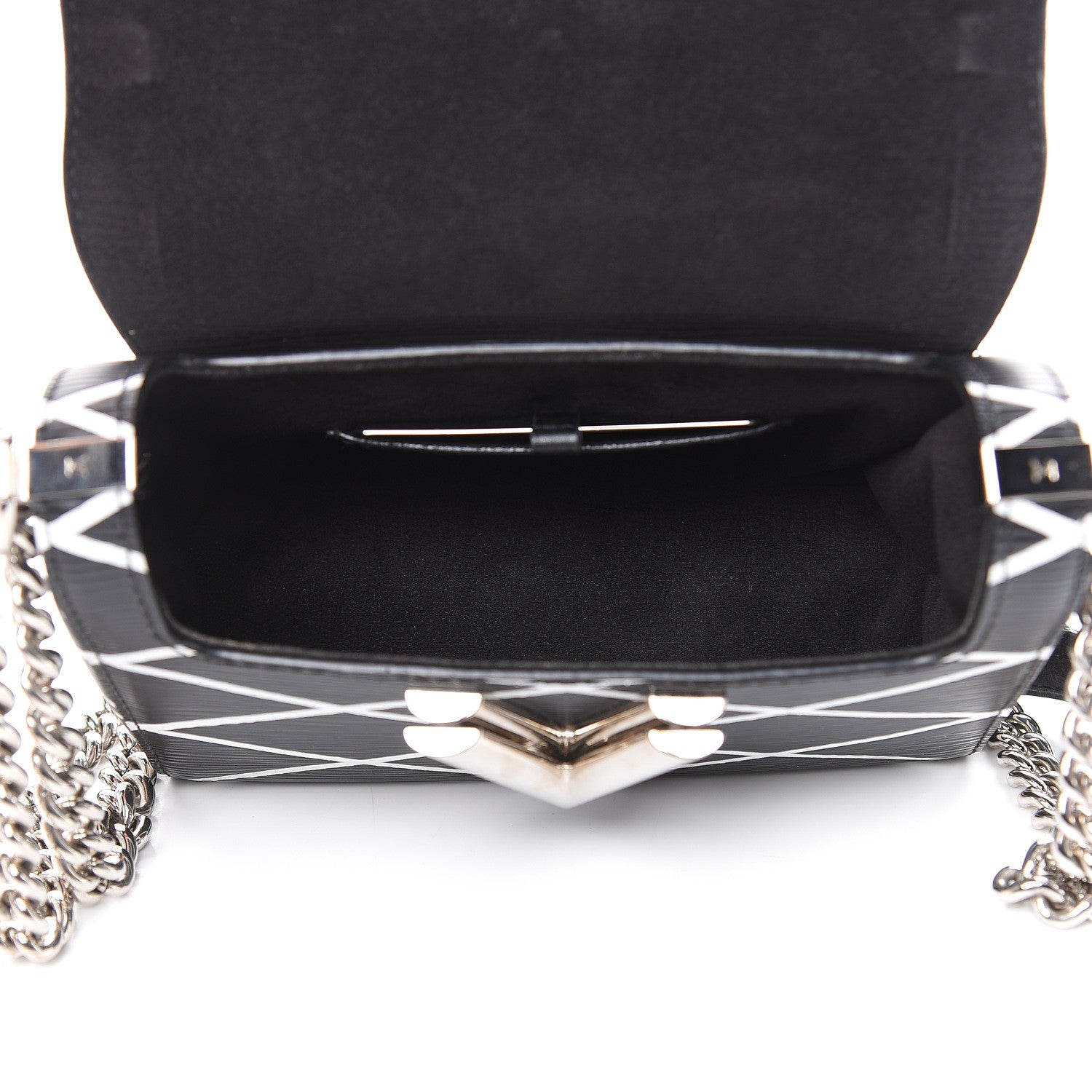 Louis Vuitton Epi Malletage Twist Shoulder Bag PM Black 5 of 11