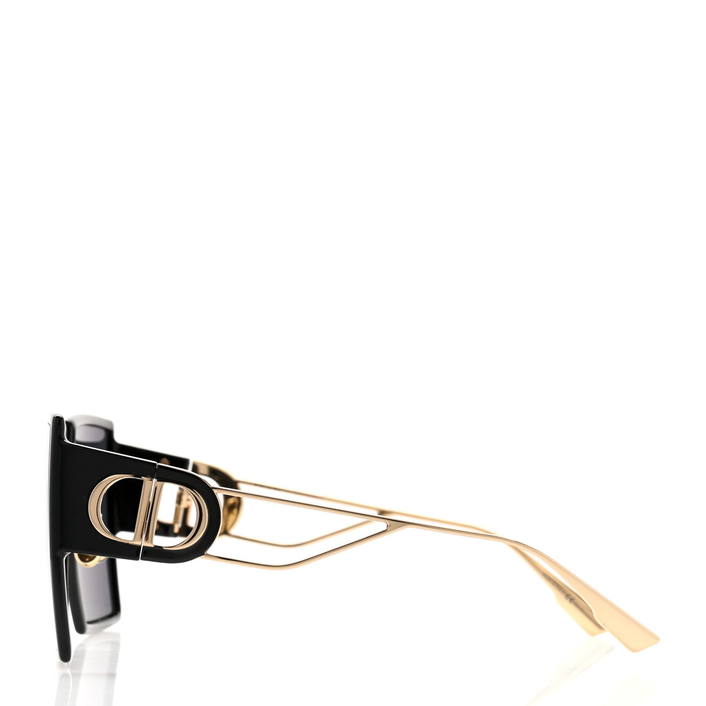 Square 30 Montaigne Sunglasses Black