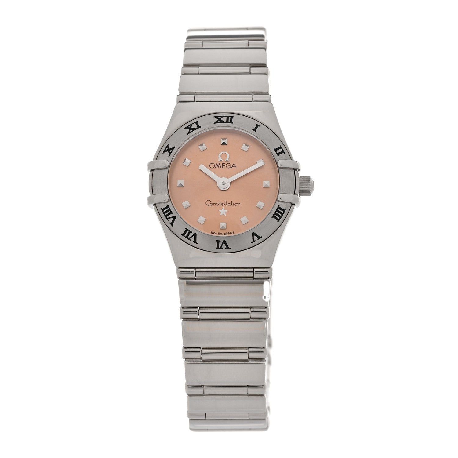 Omega Stainless Steel 22mm Constellation My Choice Quartz Watch Pink 1561.61.00 1 of 4