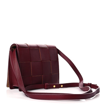Bottega Veneta Nappa Maxi Intrecciato Mini Cassette Crossbody Bordeaux 5 of 16