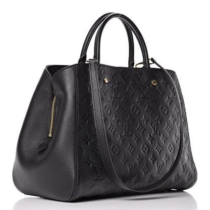 Louis Vuitton Empreinte Montaigne GM Black 4 of 11