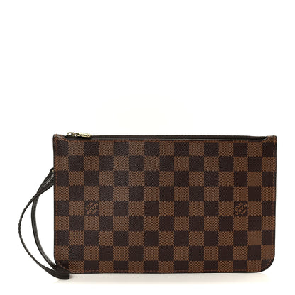 Louis Vuitton Damier Ebene Neverfull MM GM Pochette 1 of 7