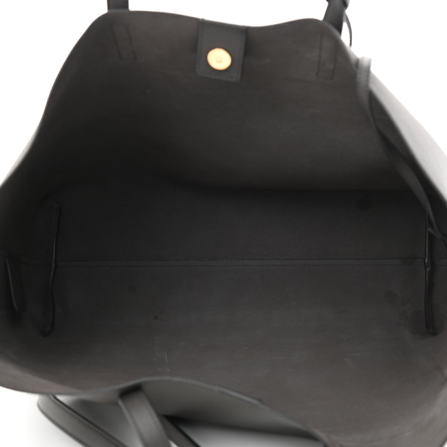 Calfskin Large Shopping Tote Dark Grey