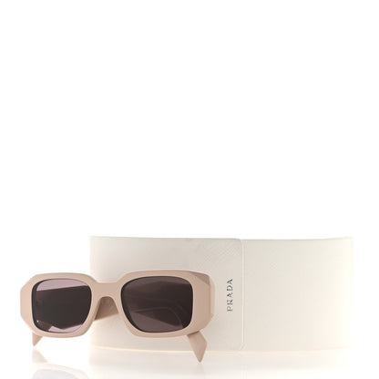 Prada Acetate Symbole Sunglasses SPR 17W Plum Beige 7 of 7