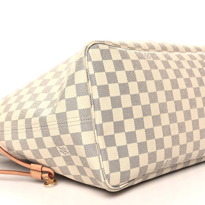 Louis Vuitton Damier Azur Neo Neverfull GM Rose Ballerine 9 of 11