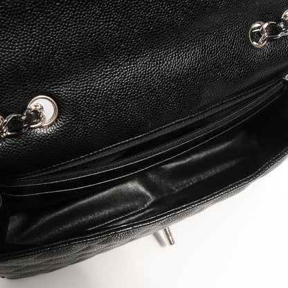 Chanel Caviar Jumbo Single Flap Black 5 of 8