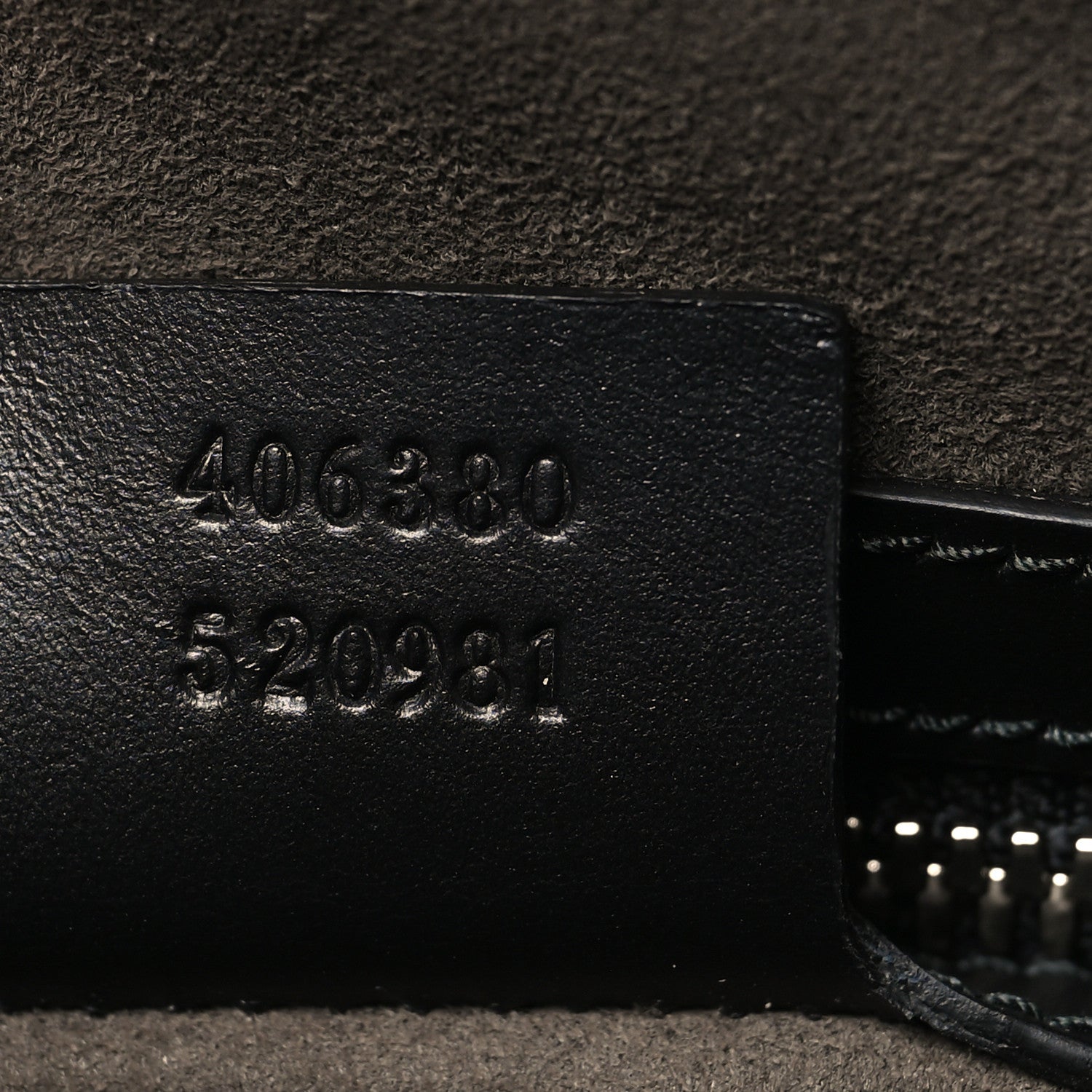 Gucci Guccissima Signature Medium Duffle Black 6 of 11