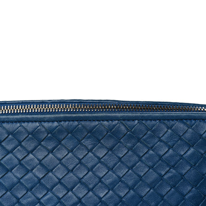 Bottega Veneta Nappa Intrecciato Pillow Crossbody Messenger Blue 13 of 15