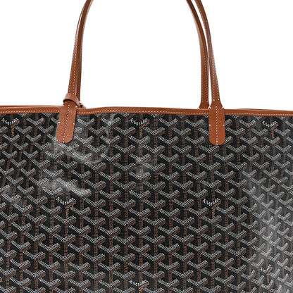 Goyard Goyardine Saint Louis GM Black Gold 9 of 11
