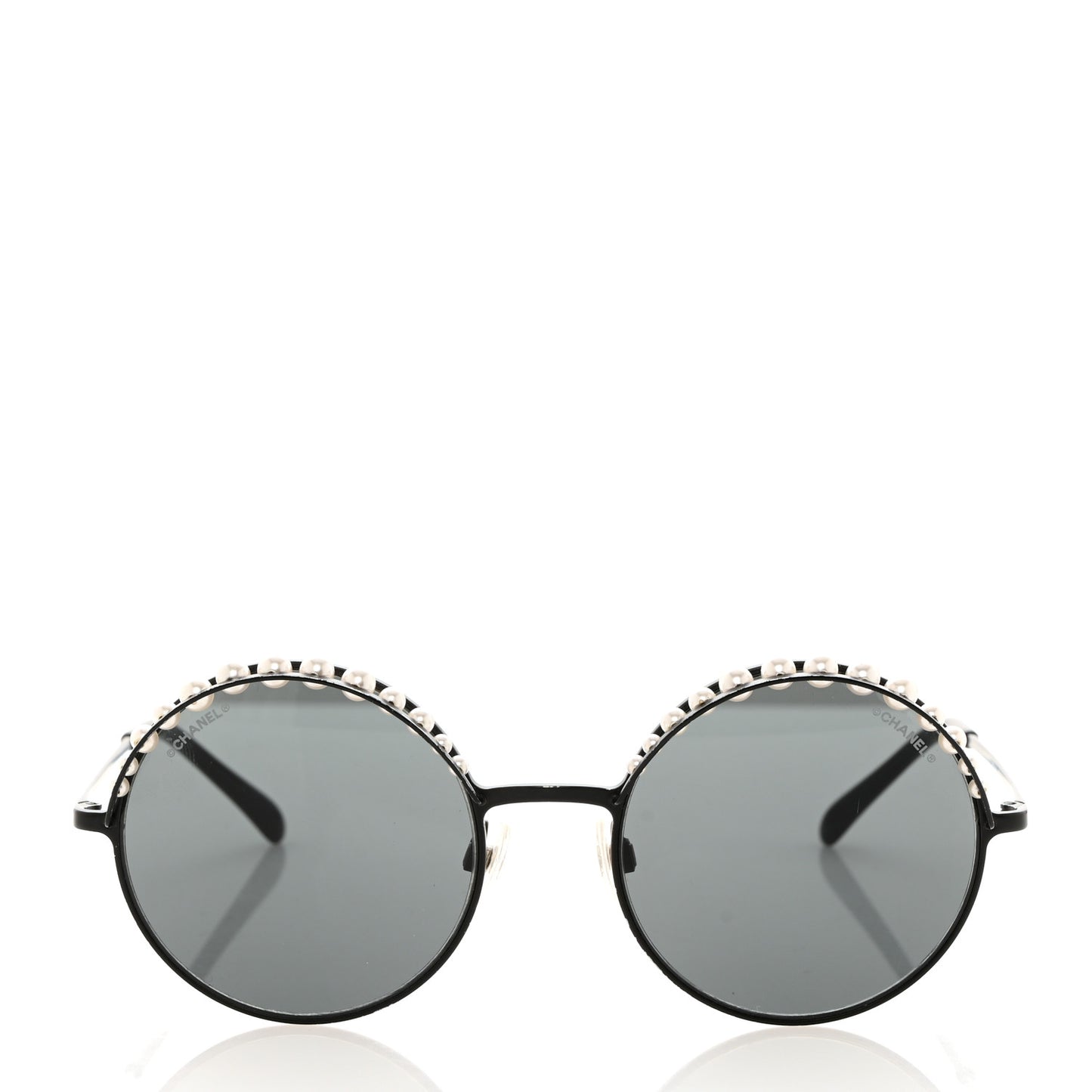 Pearl Round Sunglasses 4234-H Black