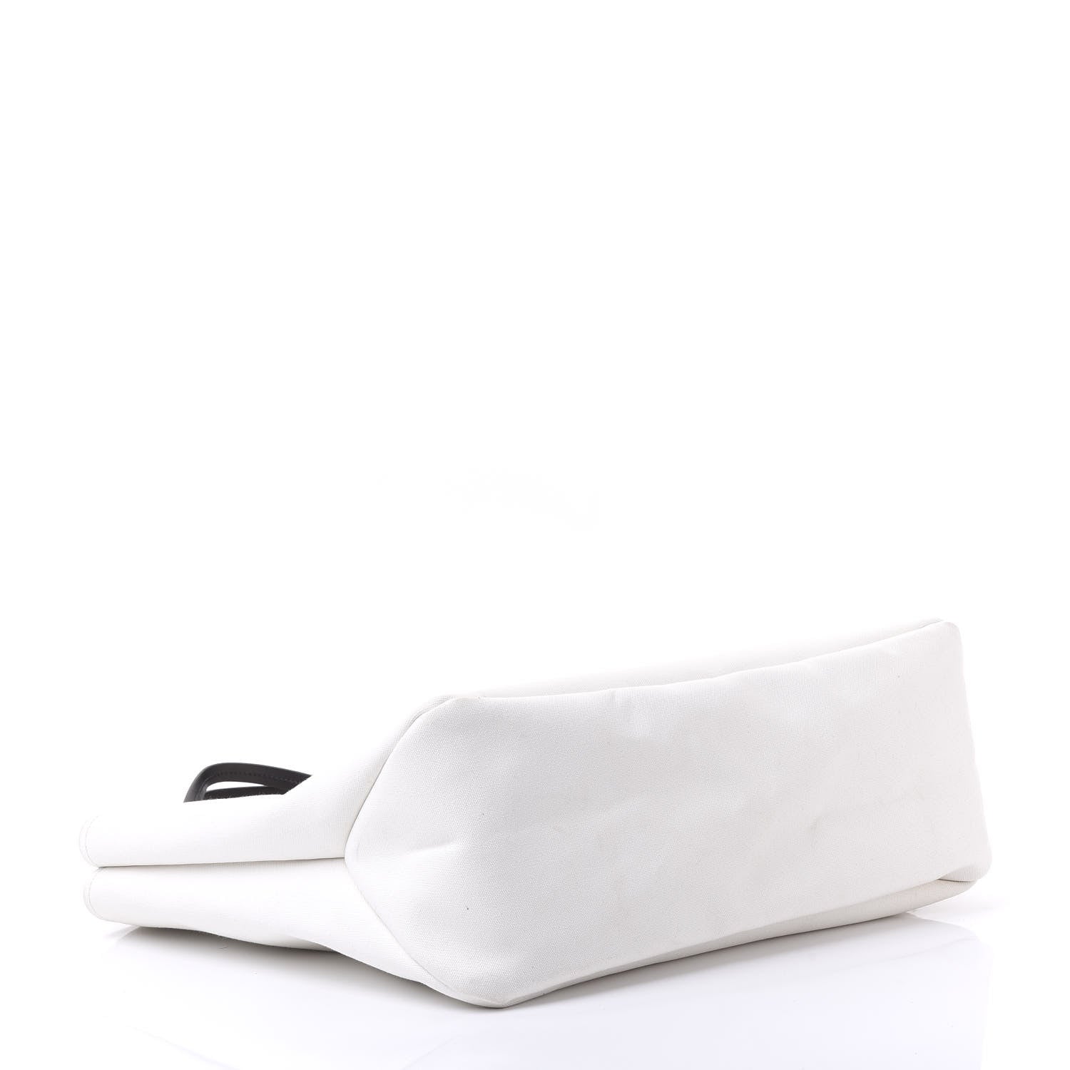 Prada Canvas Racing Logo Tote White 3 of 9