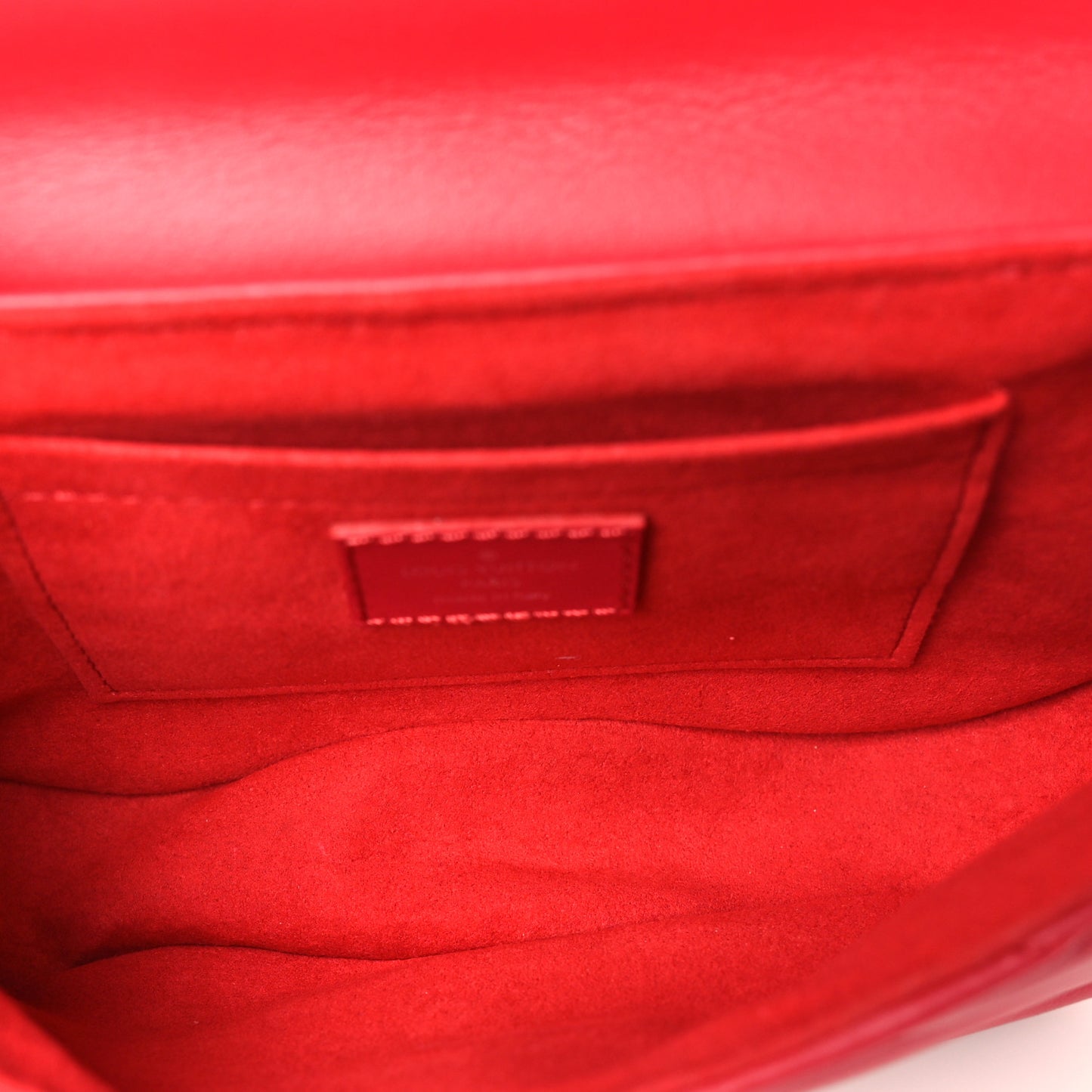 Calfskin New Wave Chain PM Scarlet