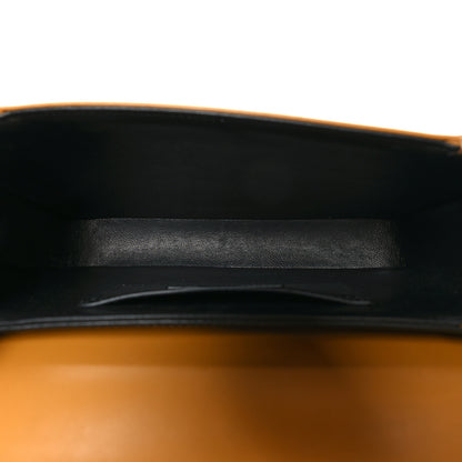 Saint Laurent Box Calfskin Monogram Medium Solferino Satchel Mustard 5 of 10