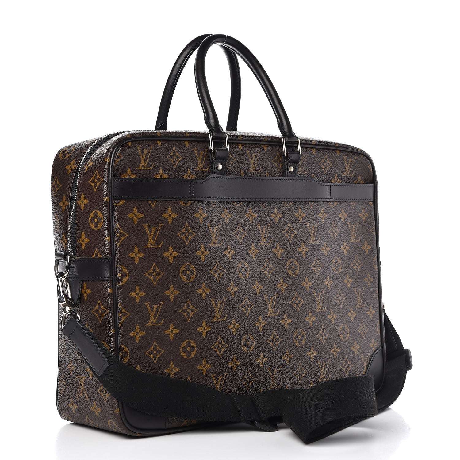 Louis Vuitton Monogram Macassar Porte-Documents Voyage GM 3 of 8