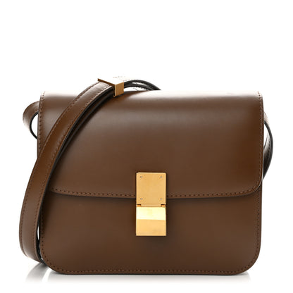 Celine Box Calfskin Teen Classic Box Flap Bag Camel 1 of 14