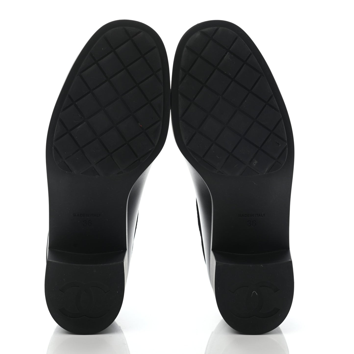 PVC CC Short Boots 36 Black
