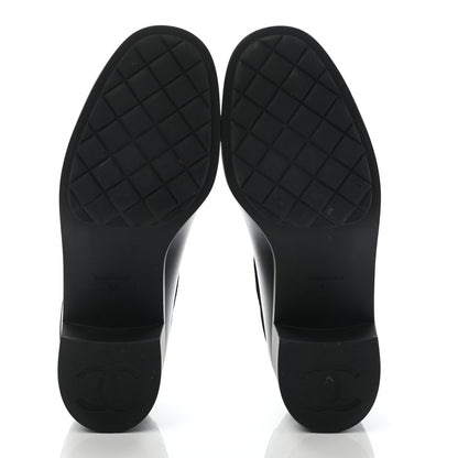 Chanel PVC CC Short Boots 36 Black 5 of 9