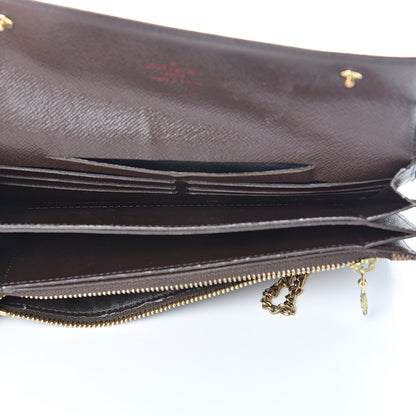 Louis Vuitton Damier Ebene Portefeuille Long Modulable Wallet 4 of 14