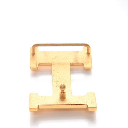 Hermes Box Epsom 32mm H Belt 65 Black Gold 10 of 11