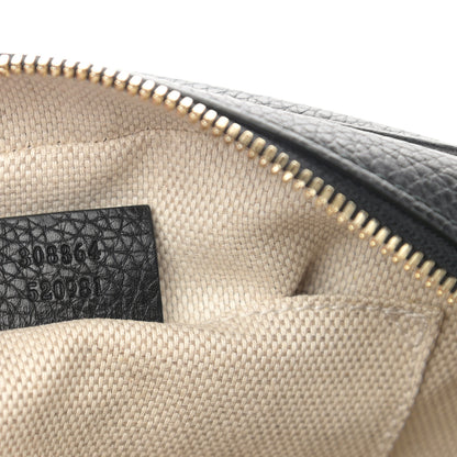 Gucci Pebbled Calfskin Small Soho Disco Bag Black 7 of 10