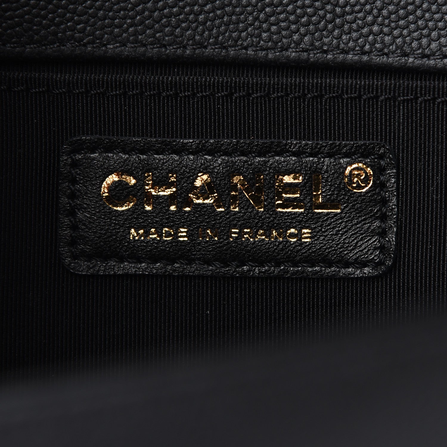 Chanel Caviar Quilted Medium Boy Flap Black 6 of 9