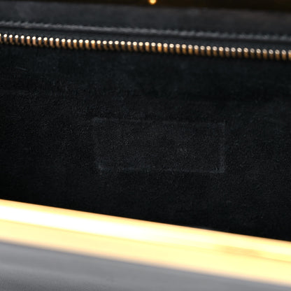 Saint Laurent Leather Lutetia Clutch Black 16 of 29
