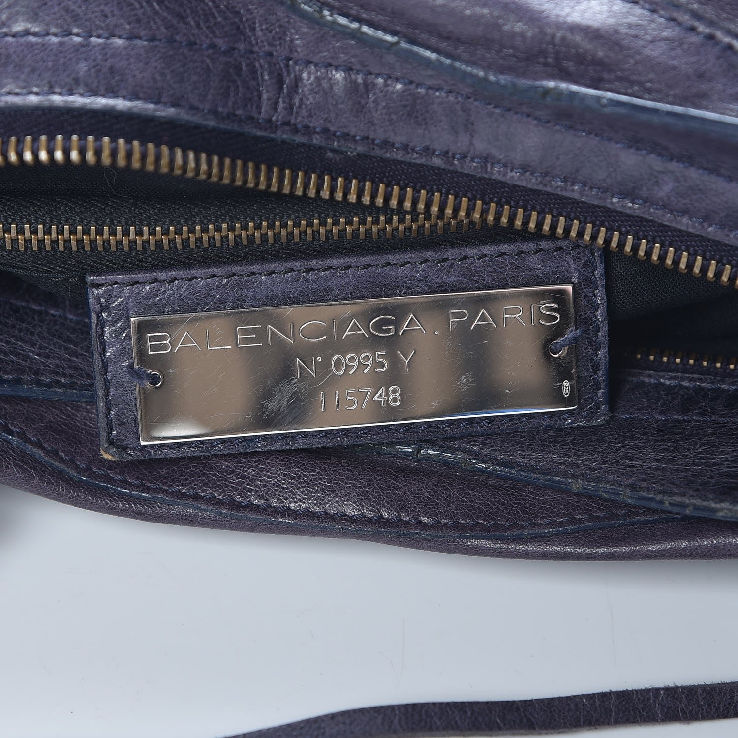 Balenciaga Chevre Classic Hardware City Encre 6 of 14
