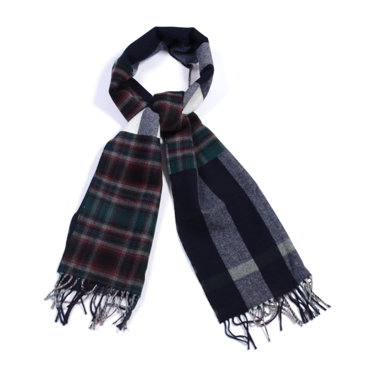 Burberry Wool Giant Exploded Check Scarf 2 of 3