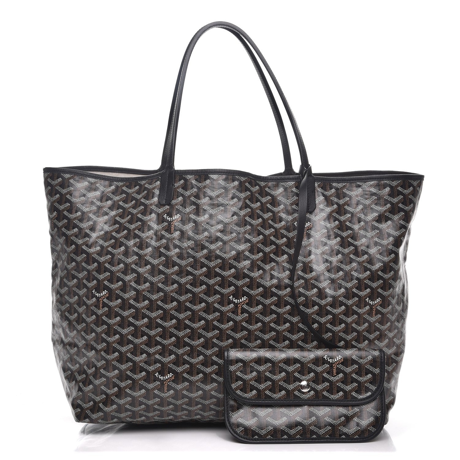 Goyard Goyardine Saint Louis GM Black 1 of 9