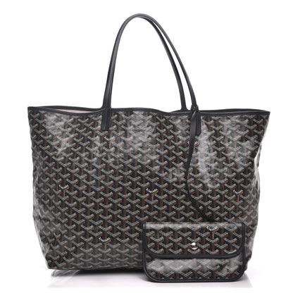 Goyard Goyardine Saint Louis GM Black 1 of 9
