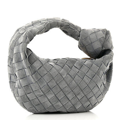 Bottega Veneta Suede Intrecciato Mini Jodie Thunder 3 of 10