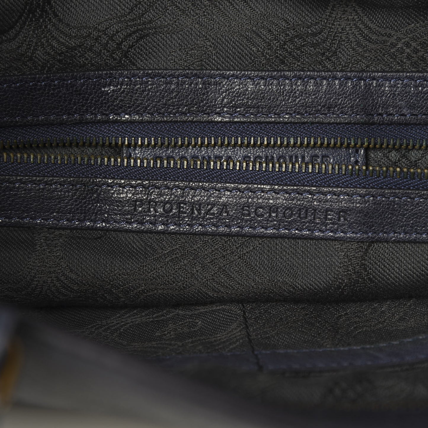 Lambskin PS1 Tote Indigo