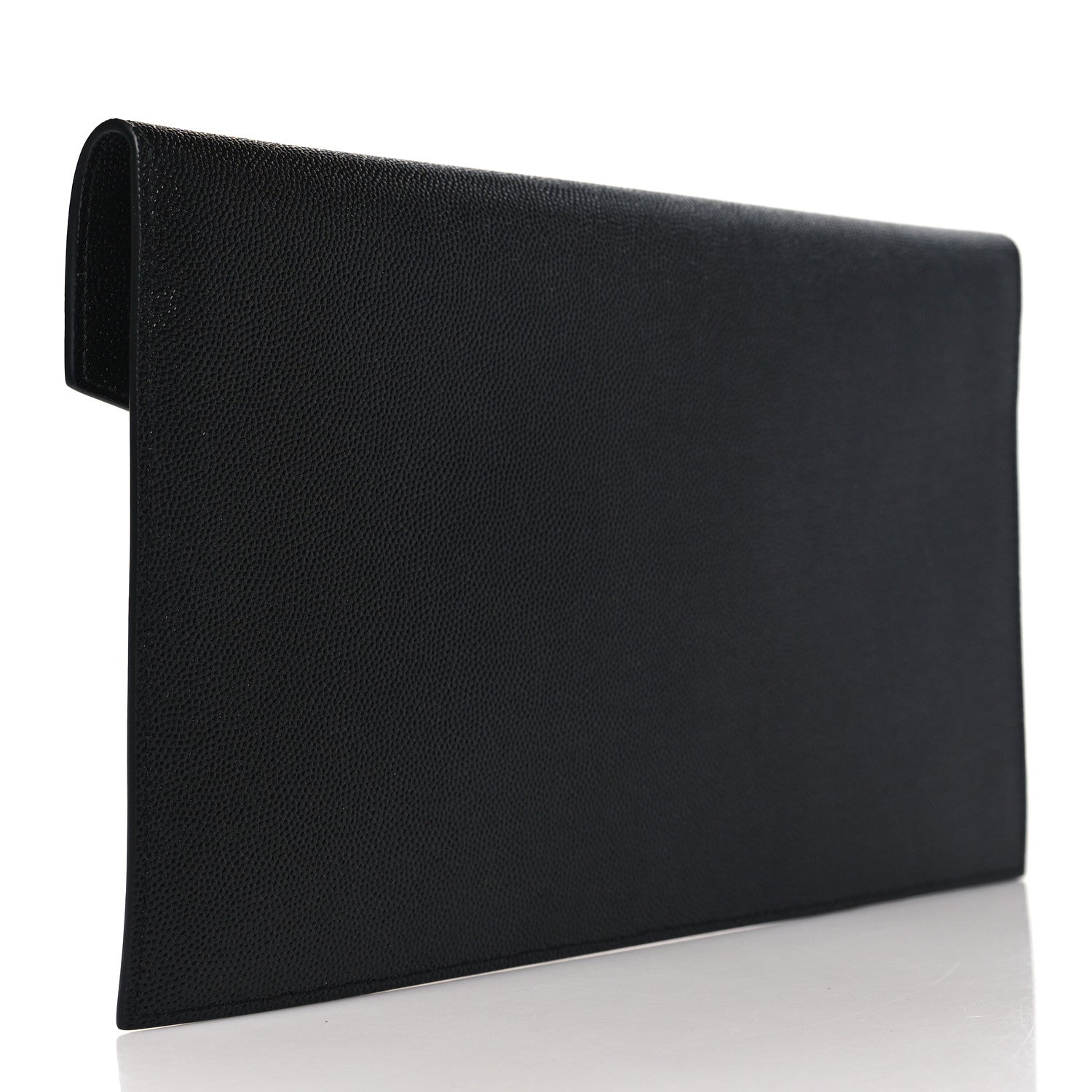 Saint Laurent Grain De Poudre Uptown Pouch Black 3 of 8