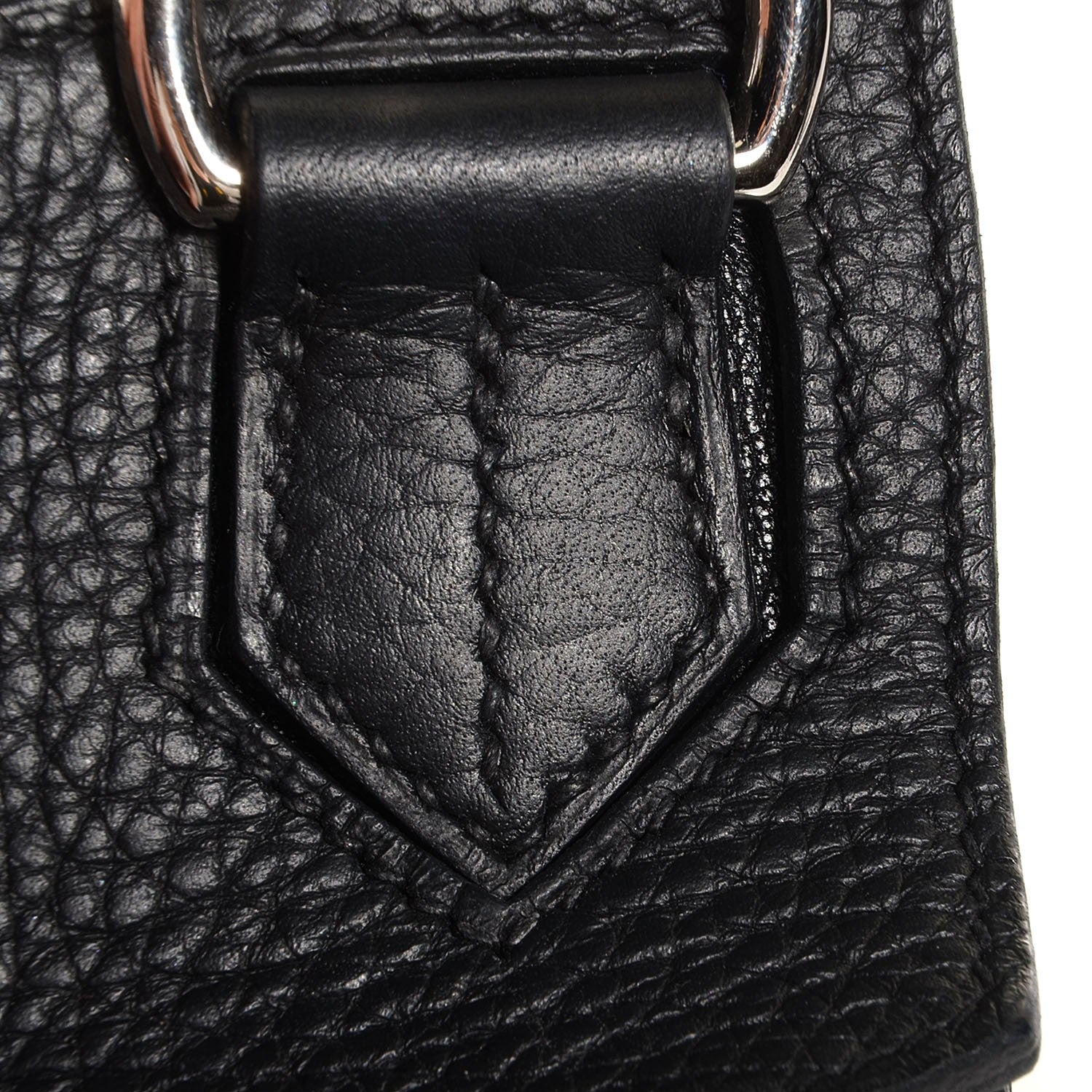 Hermes Taurillon Clemence Jypsiere 31 Black 17 of 20