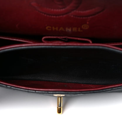 Chanel Lambskin Quilted Small Double Flap Black 14 of 25