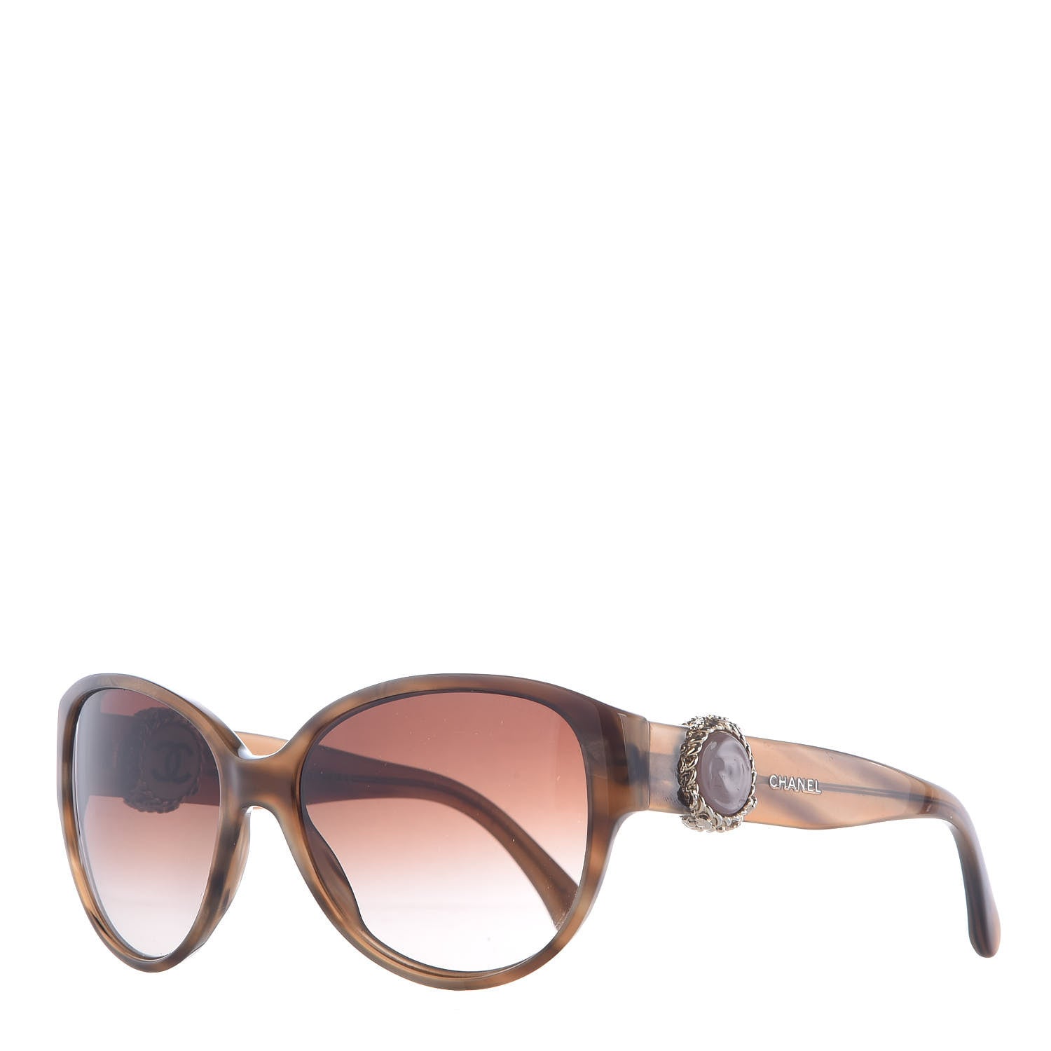 Chanel Bouton Sunglasses 5192 Tortoise Shell 1 of 7
