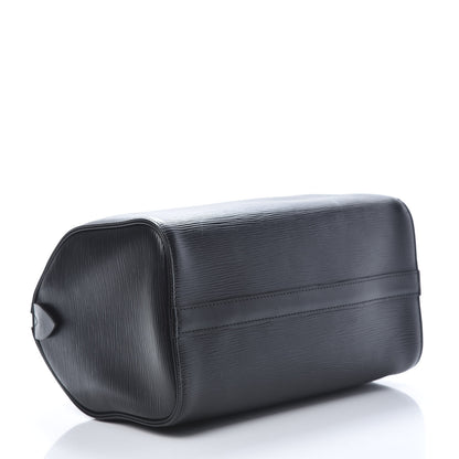Louis Vuitton Epi Speedy 25 Black 4 of 16