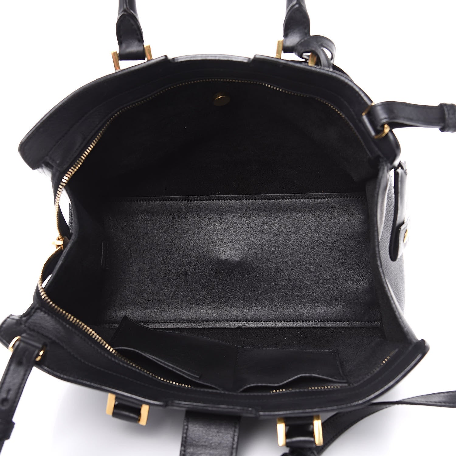 Saint Laurent Calfskin Small Classic Y Cabas Black 5 of 18