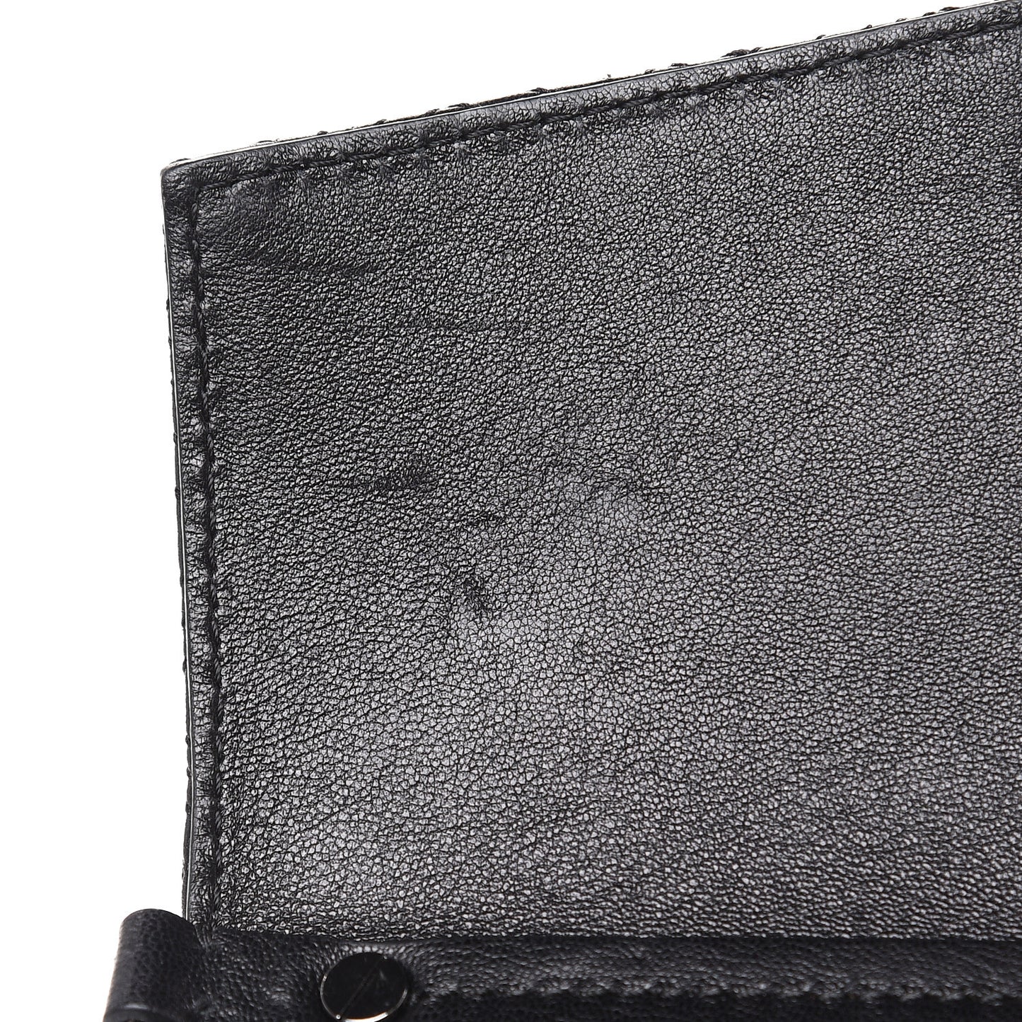 Lambskin Embroidered Studded Small GV3 Shoulder Bag Black